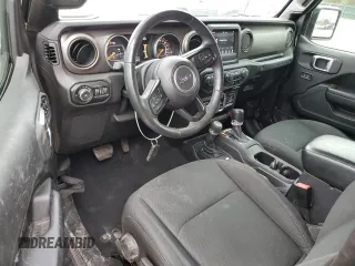 2018 Jeep Wrangler Sport S с VIN 1C4GJXAG7JW168958, выставлен на аукционе Copart как лот 41686755 с пробегом 63 247 миль миль и Списание • Salvage title. История ставок и продаж доступна на DreamBid. Изображение 8.