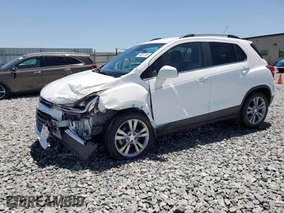 2020 Chevrolet Trax LT with VIN 3GNCJLSBXLL231187, listed as a Copart auction lot 54651745 with 53,903 mi miles and Non repairable. Bid and sale history available at DreamBid. Image 1.