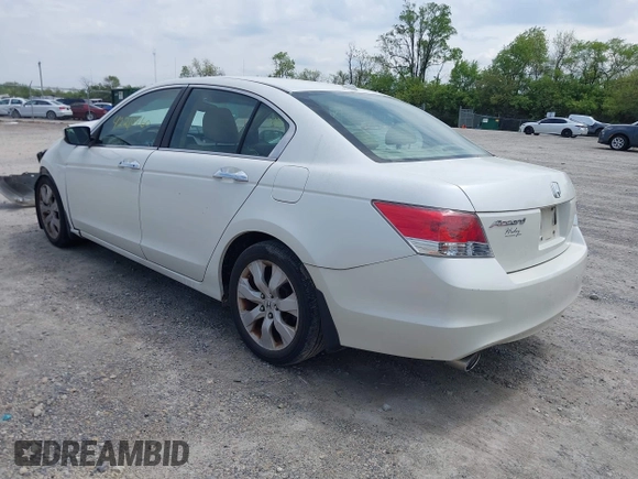 2010 Honda Accord EX-L with VIN 1HGCP3F80AA021953, listed as a IAAI auction lot 42210460 with 103,650 mi miles and . Bid and sale history available at DreamBid. Image 3.