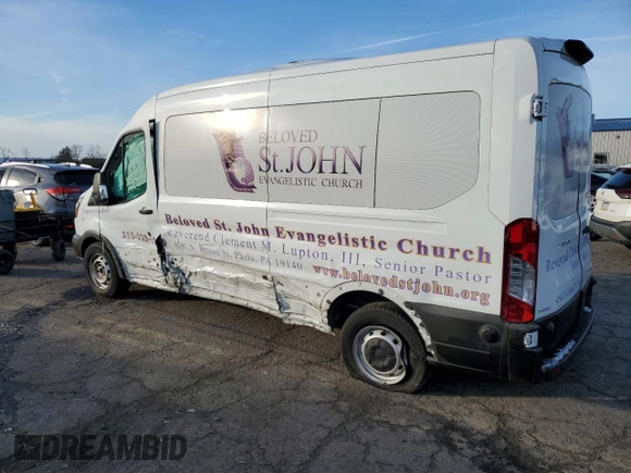 2019 Ford Transit Passenger XL with VIN 1FBAX2CM4KKA34304, listed as a Copart auction lot 85962184 with Not Provided miles and Salvage Title. Bid and sale history available at carsss.com. Image 2.