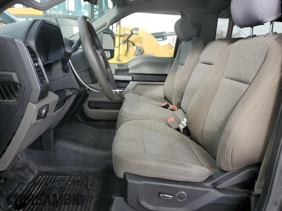 2019 Ford Super Duty F-250 SRW XL with VIN 1FTBF2B68KEC64836, listed as a Copart auction lot 88289815 with 57,193 mi miles and Salvage Title. Bid and sale history available at carsss.com. Image 7.