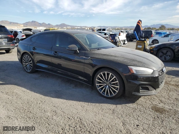 2022 Audi A5 Sportback Premium Plus with VIN WAUCBCF51NA029467, listed as a Copart auction lot 81144114 with NaN miles and Salvage Title. Bid and sale history available at carsss.com. Image 4.
