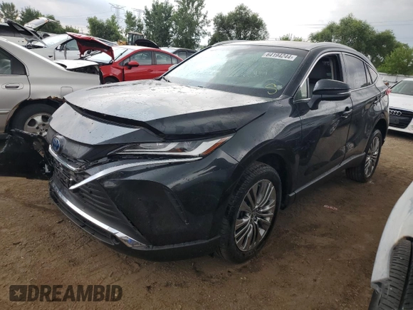 2022 Toyota Venza LE with VIN JTEAAAAH0NJ105324, listed as a Copart auction lot 64194244 with 63,812 mi miles and Salvage Title. Bid and sale history available at carsss.com. Image 1.