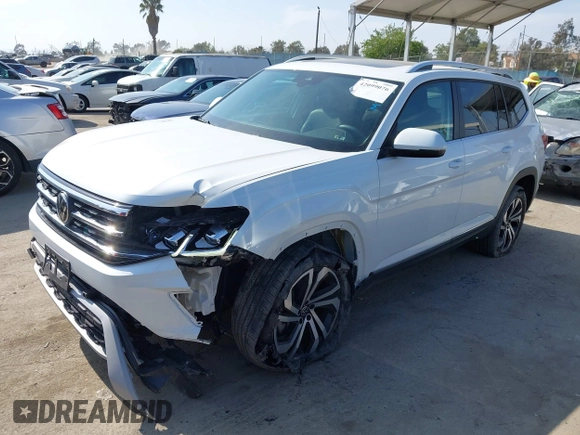 2023 Volkswagen Atlas SEL with VIN 1V2BR2CA7PC527099, listed as a IAAI auction lot 42099076 with 13,710 mi miles and . Bid and sale history available at DreamBid. Image 17.