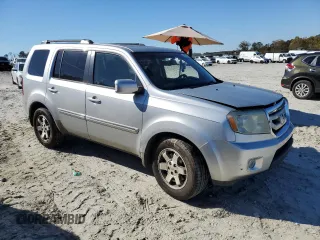 2010 Honda Pilot Touring with VIN 5FNYF3H84AB002687, listed as a Copart auction lot 80246724 with 210,934 mi miles and Salvage Title. Bid and sale history available at DreamBid. Image 4.