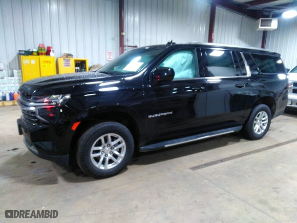 2024 Chevrolet Suburban LT with VIN 1GNSKCKD0RR129408, listed as a IAAI auction lot 41752828 with 39,426 mi miles. Bid and sale history available at carsss.com. Image 13.