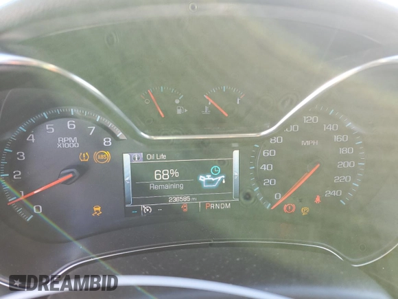 2015 Chevrolet Impala LT with VIN 2G1125S32F9248678, listed as a Copart auction lot 46180765 with 236,585 mi miles and Salvage title. Bid and sale history available at DreamBid. Image 9.