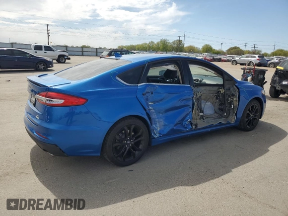 2020 Ford Fusion SE with VIN 3FA6P0HD1LR229004, listed as a Copart auction lot 54538675 with 49,447 mi miles and Salvage Title. Bid and sale history available at DreamBid. Image 3.