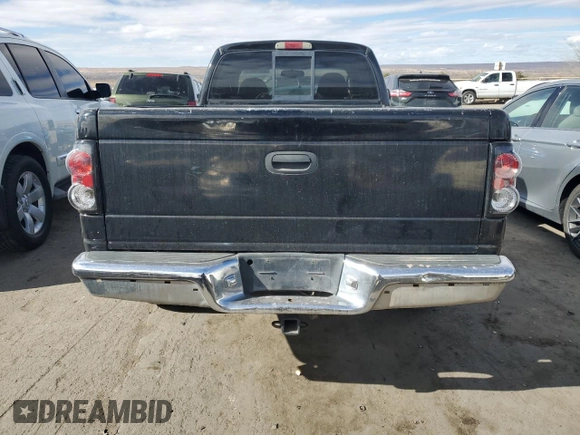 2004 Dodge Dakota SLT with VIN 1D7HG42N44S749267, listed as a Copart auction lot 89313825 with 215,047 mi miles and Salvage Title. Bid and sale history available at carsss.com. Image 6.