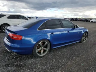 2016 Audi S4 Premium with VIN WAUFGCFLXGA009119, listed as a Copart auction lot 53567094 with 185,364 mi miles and Clean Title. Bid and sale history available at carsss.com. Image 3.