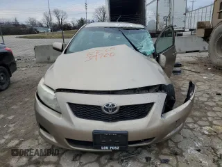 2010 Toyota Corolla with VIN 2T1BU4EE7AC487164, listed as a Copart auction lot 44238585 with 168,179 mi miles and Salvage Title. Bid and sale history available at carsss.com. Image 5.