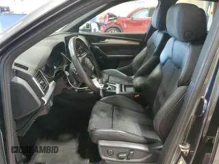 2021 Audi SQ5 Premium Plus with VIN WA1A4AFYXM2088832, listed as a Copart auction lot 79975924 with 3,984 mi miles and Salvage Title. Bid and sale history available at carsss.com. Image 7.