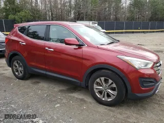2013 Hyundai Santa Fe Sport with VIN 5XYZTDLB8DG033167, listed as a Copart auction lot 51951285 with 61,357 mi miles and Salvage Title. Bid and sale history available at carsss.com. Image 4.