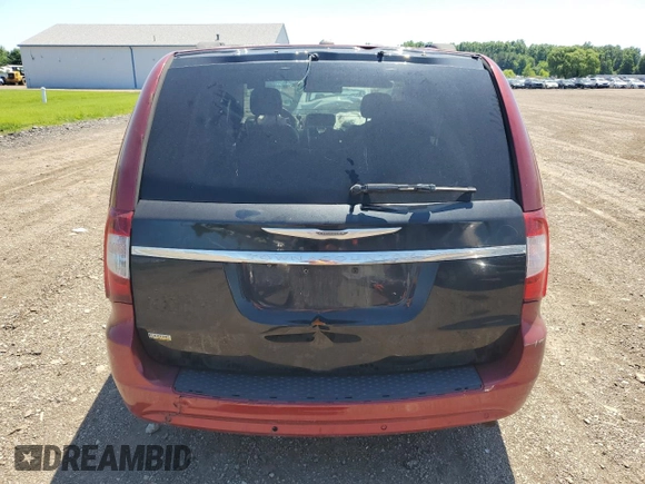 2013 Chrysler Town & Country Touring with VIN 2C4RC1BG5DR675451, listed as a Copart auction lot 73781824 with Not Provided miles and Salvage Title. Bid and sale history available at DreamBid. Image 6.