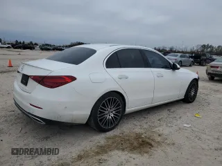 2022 Mercedes-Benz C 300 with VIN W1KAF4GB4NR020987, listed as a Copart auction lot 88933735 with 76,023 mi miles and Salvage Title. Bid and sale history available at DreamBid. Image 3.