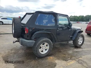 2009 Jeep Wrangler X with VIN 1J4FA24199L783458, listed as a Copart auction lot 56542705 with 236,840 mi miles and Salvage title. Bid and sale history available at DreamBid. Image 3.