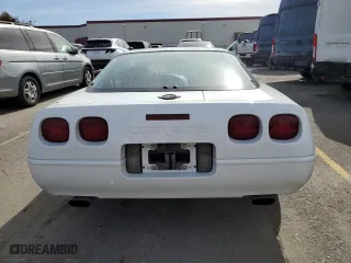 1994 Chevrolet Corvette with VIN 1G1YY22P0R5107401, listed as a Copart auction lot 45577645 with 66,662 mi miles and Salvage Title. Bid and sale history available at carsss.com. Image 6.