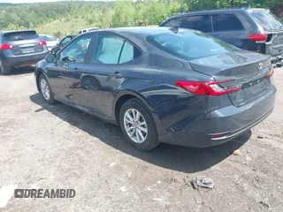 2025 Toyota Camry LE with VIN 4T1DAACK6SU584011, listed as a IAAI auction lot 42119086 with 7,229 mi miles and . Bid and sale history available at DreamBid. Image 3.