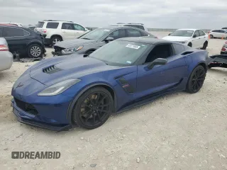 2017 Chevrolet Corvette Grand Sport 2LT with VIN 1G1YY2D77H5119864, listed as a Copart auction lot 43371005 with 68,594 mi miles and Clean Title. Bid and sale history available at carsss.com. Image 1.