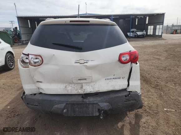 2011 Chevrolet Traverse LT w/1LT with VIN 1GNKVGED4BJ251980, listed as a Copart auction lot 48671875 with 183,486 mi miles and Salvage Title. Bid and sale history available at carsss.com. Image 6.