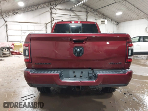 2021 Ram 2500 Laramie with VIN 3C6UR5NLXMG501736, listed as a IAAI auction lot 41377418 with 62,699 mi miles. Bid and sale history available at carsss.com. Image 16.