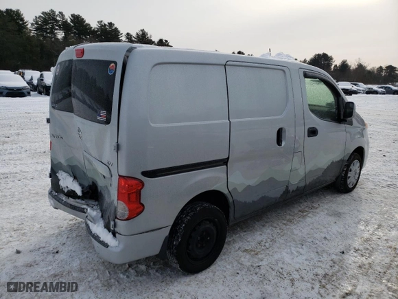 2015 Nissan NV200 S with VIN 3N6CM0KNXFK693622, listed as a Copart auction lot 44727645 with 58834 miles and Clean Title. Bid and sale history available at carsss.com. Image 3.