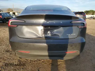 2024 Tesla Model 3 Long Range with VIN 5YJ3E1EB5RF753911, listed as a Copart auction lot 45477385 with 12,164 mi miles and Salvage Title. Bid and sale history available at DreamBid. Image 6.