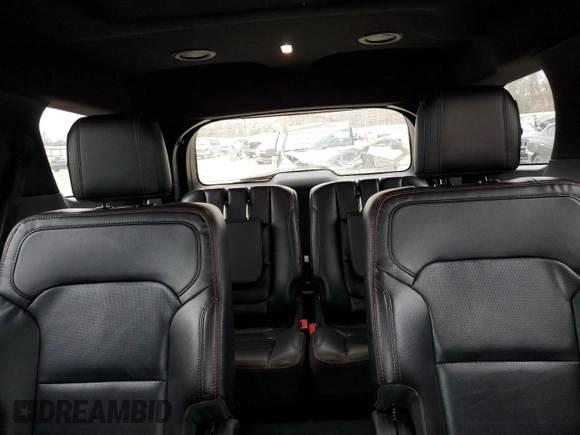 2018 Ford Explorer Sport with VIN 1FM5K8GT3JGB42670, listed as a Copart auction lot 45348975 with 165,119 mi miles and Salvage title. Bid and sale history available at DreamBid. Image 10.