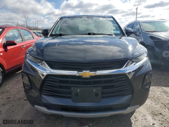 2021 Chevrolet Blazer LT with VIN 3GNKBHR45MS583713, listed as a Copart auction lot 49769315 with 33,530 mi miles and Salvage Title. Bid and sale history available at carsss.com. Image 5.