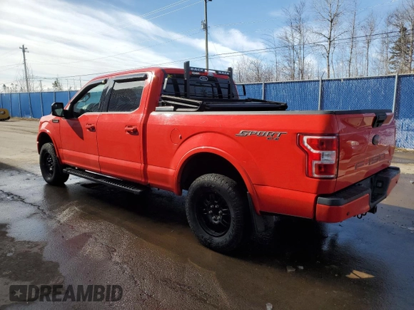2019 Ford F-150 XL with VIN 1FTFW1E45KFC69606, listed as a Copart auction lot 48972275 with 172,982 mi miles and Clean Title. Bid and sale history available at carsss.com. Image 2.