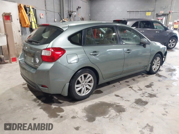 2015 Subaru Impreza Premium z VIN JF1GPAC60FH251553, wystawiony jako IAAI lot #42330354 z przebiegiem 99 830 mil mil oraz . Historia ofert i sprzedaży dostępna na DreamBid. Obrazek 4.