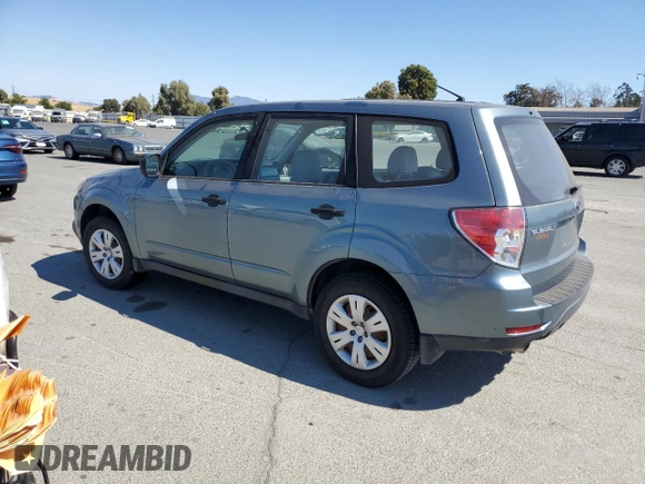 2009 Subaru Forester X with VIN JF2SH61619H757609, listed as a Copart auction lot 65048765 with 106,139 mi miles and Salvage title. Bid and sale history available at DreamBid. Image 2.