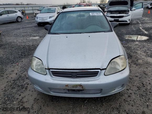 1999 Honda Civic VP with VIN 2HGEJ6616XH539865, listed as a Copart auction lot 88510835 with 309,615 mi miles and Clean Title. Bid and sale history available at carsss.com. Image 5.