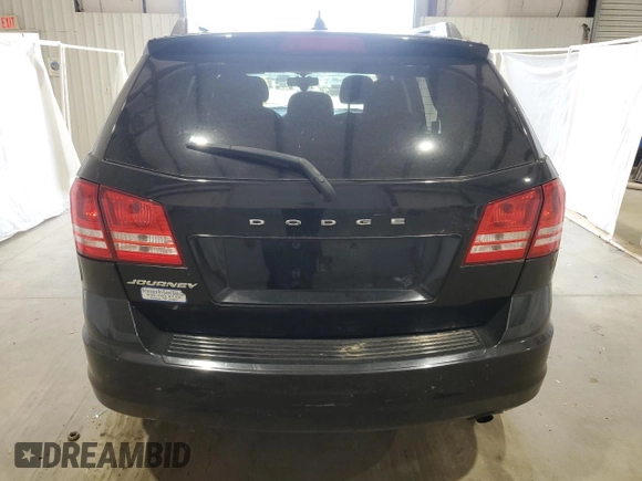 2017 Dodge Journey SE with VIN 3C4PDCABXHT506356, listed as a Copart auction lot 52409805 with 146,782 mi miles and Salvage Title. Bid and sale history available at DreamBid. Image 6.