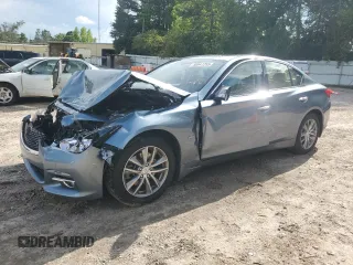 2017 Infiniti Q50 Signature Edition z VIN JN1EV7AR4HM838908, wystawiony jako Copart lot #56947255 z przebiegiem 122 764 mil mil oraz Czysty tytuł • Clean title. Historia ofert i sprzedaży dostępna na DreamBid. Obrazek 1.