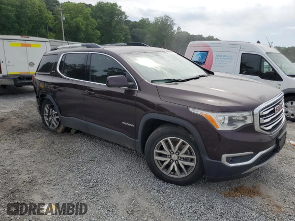 2017 GMC Acadia SLE with VIN 1GKKNLLA3HZ300613, listed as a Copart auction lot 57301565 with 100,311 mi miles and Salvage title. Bid and sale history available at DreamBid. Image 4.
