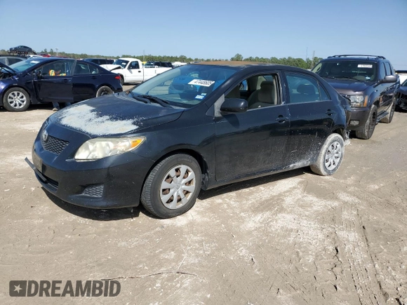 2009 Toyota Corolla with VIN 1NXBU40EX9Z115335, listed as a Copart auction lot 47448605 with 172,010 mi miles and Salvage Title. Bid and sale history available at carsss.com. Image 1.