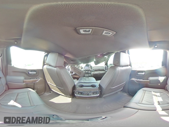 2021 GMC Sierra 1500 Denali with VIN 1GTU9FEL1MZ252967, listed as a Copart auction lot 58204675 with 34,686 mi miles and Salvage title. Bid and sale history available at DreamBid. Image 14.