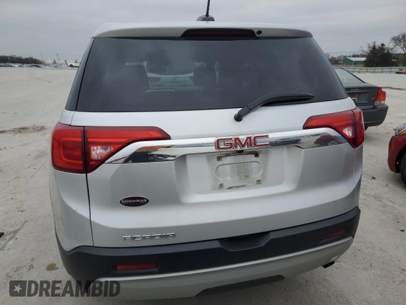 2017 GMC Acadia SLE with VIN 1GKKNKLA2HZ112465, listed as a Copart auction lot 86151634 with 147,100 mi miles and Salvage Title. Bid and sale history available at DreamBid. Image 6.