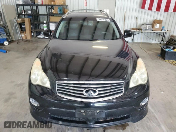 2010 Infiniti EX Journey with VIN JN1AJ0HP6AM701609, listed as a Copart auction lot 54975265 with 167,480 mi miles and Salvage Title. Bid and sale history available at DreamBid. Image 5.