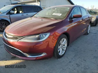2015 Chrysler 200 Limited with VIN 1C3CCCAB8FN635943, listed as a Copart auction lot 42049235 with 147,510 mi miles and Salvage title. Bid and sale history available at DreamBid. Image 1.