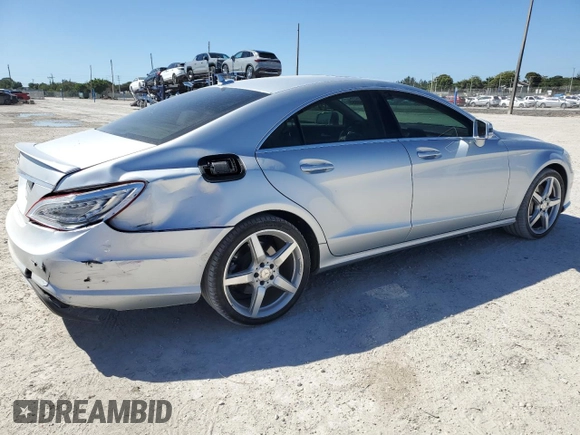 2014 Mercedes-Benz CLS-Class CLS 550 with VIN WDDLJ7DB8EA122451, listed as a Copart auction lot 49156855 with 72,741 mi miles and Salvage Title. Bid and sale history available at carsss.com. Image 3.