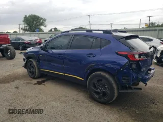 2024 Subaru Crosstrek Special Sports with VIN 4S4GUHF6XR3707465, listed as a Copart auction lot 54934225 with 19,625 mi miles and Salvage title. Bid and sale history available at DreamBid. Image 2.