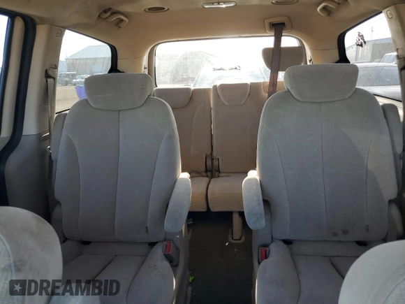 2008 Kia Sedona LX with VIN KNDMB233386231965, listed as a Copart auction lot 66211254 with 218,599 mi miles and Salvage Title. Bid and sale history available at carsss.com. Image 10.