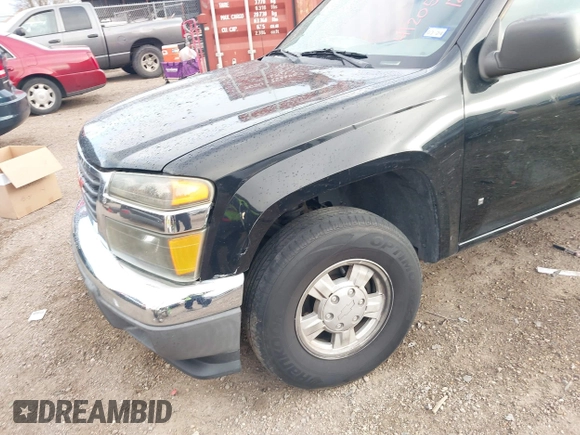 2007 GMC Canyon SL with VIN 1GTCS19EX78252930, listed as a IAAI auction lot 41205302 with 184,769 mi miles. Bid and sale history available at carsss.com. Image 6.