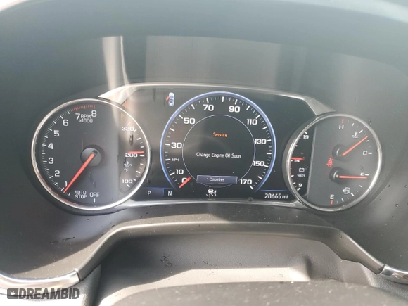 2019 Chevrolet Blazer Premier with VIN 3GNKBFRS1KS605089, listed as a Copart auction lot 44429355 with 28,665 mi miles and Salvage Title. Bid and sale history available at carsss.com. Image 9.