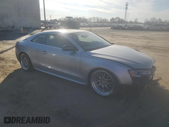 2015 Audi S5 Premium Plus with VIN WAUCGAFR5FA014240, listed as a Copart auction lot 46803145 with 79,657 mi miles and Salvage Title. Bid and sale history available at carsss.com. Image 4.