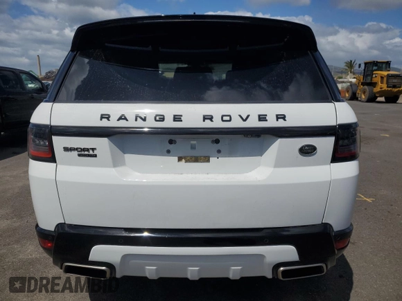 2020 Land Rover Range Rover Sport with VIN SALWR2RY0LA705831, listed as a Copart auction lot 47621465 with 59,647 mi miles and Clean title. Bid and sale history available at DreamBid. Image 6.