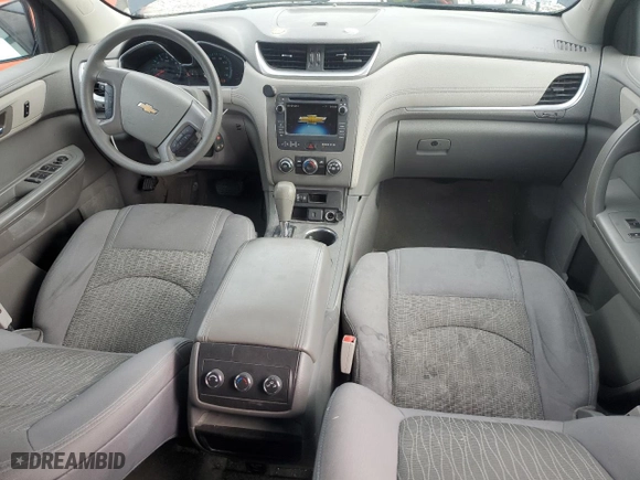 2015 Chevrolet Traverse LS with VIN 1GNKRFKD0FJ372093, listed as a Copart auction lot 52007305 with 142,206 mi miles and Clean Title. Bid and sale history available at carsss.com. Image 8.