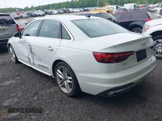 2023 Audi A4 S line Premium Plus with VIN WAUEAAF47PN001966, listed as a IAAI auction lot 42098099 with 47,131 mi miles and . Bid and sale history available at DreamBid. Image 3.